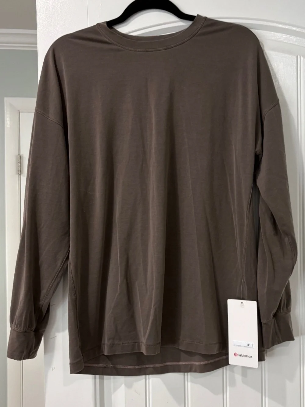 Lululemon easy set Relaxed long sleeve Dilute Wash Elmwood
